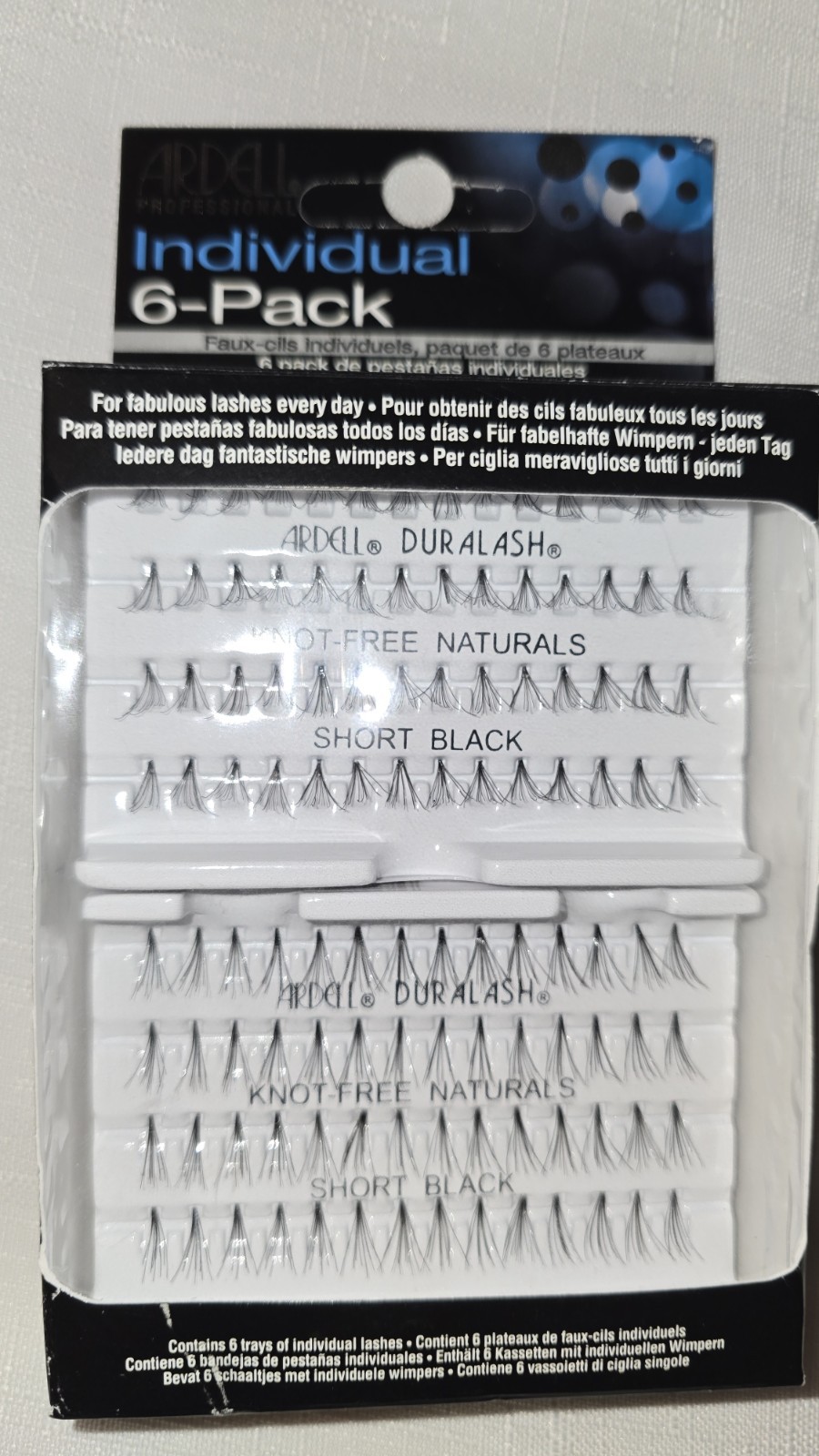 Ardell Professional Individual 6 Pack Trays Individual Lashes