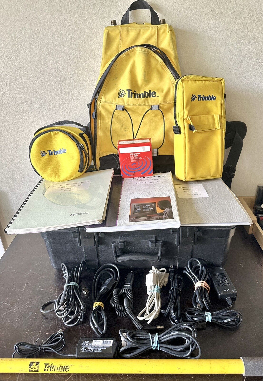 Trimble Pro XR GPS equipment Kit Bundle Rover Receiver TSC1 TSCe Data Collector