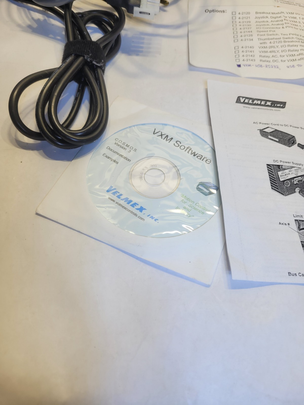 Velmex Inc. Model VXM-2 Stepping Motor Controller Stepper VXM-2