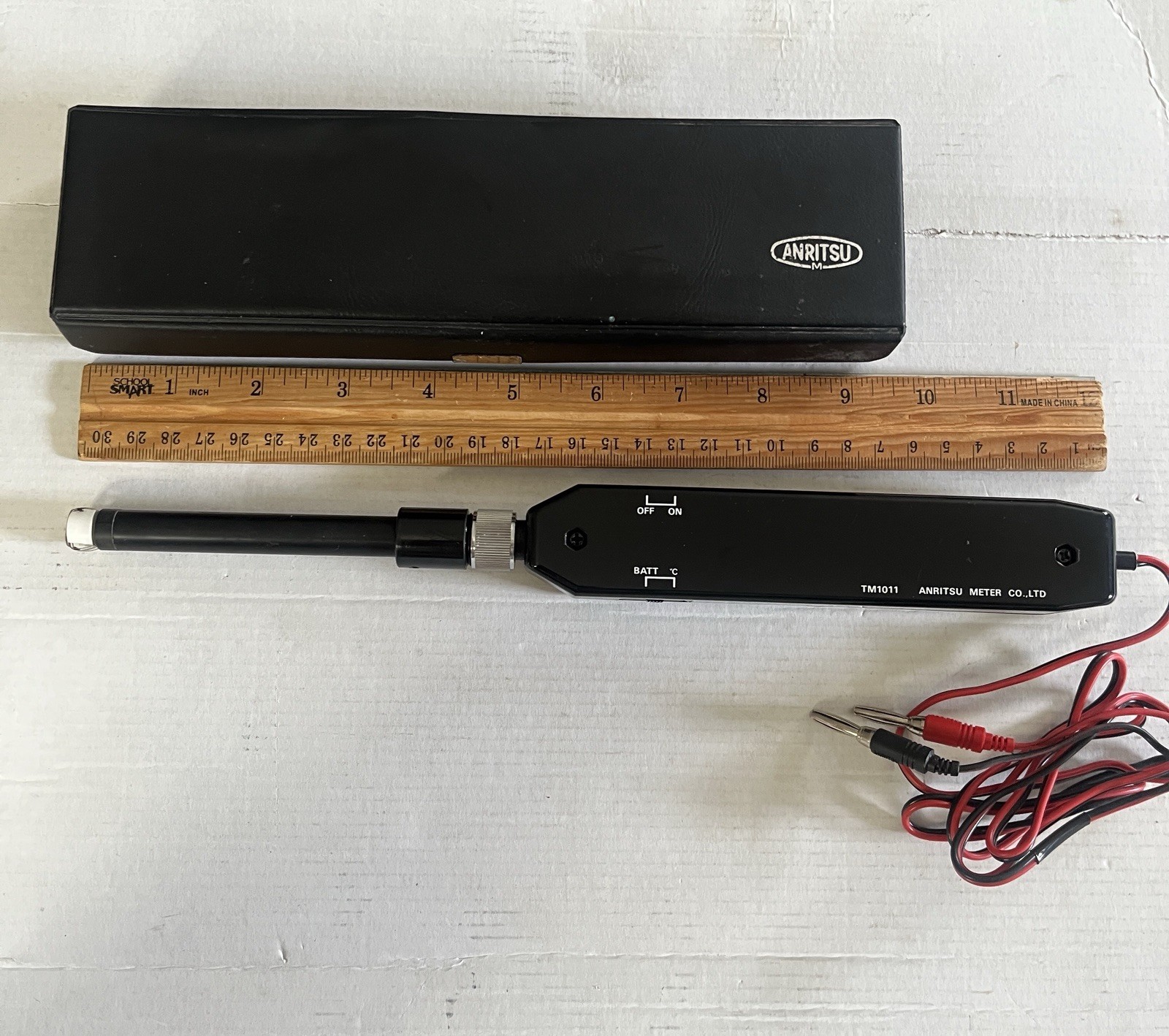 Anritsu Meter TM1011 Temperature Probe w/case