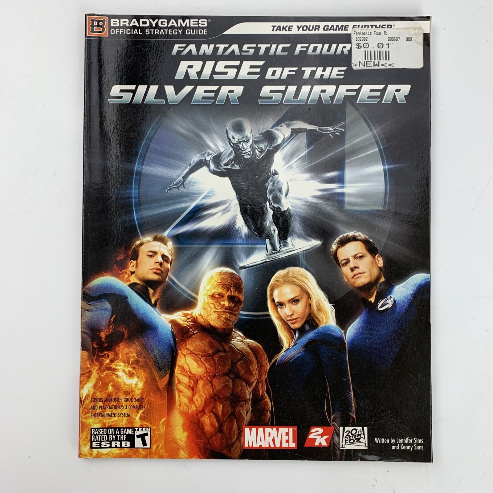 Fantastic Four Rise of The Silver Surfer Video Game Strategy Guide
