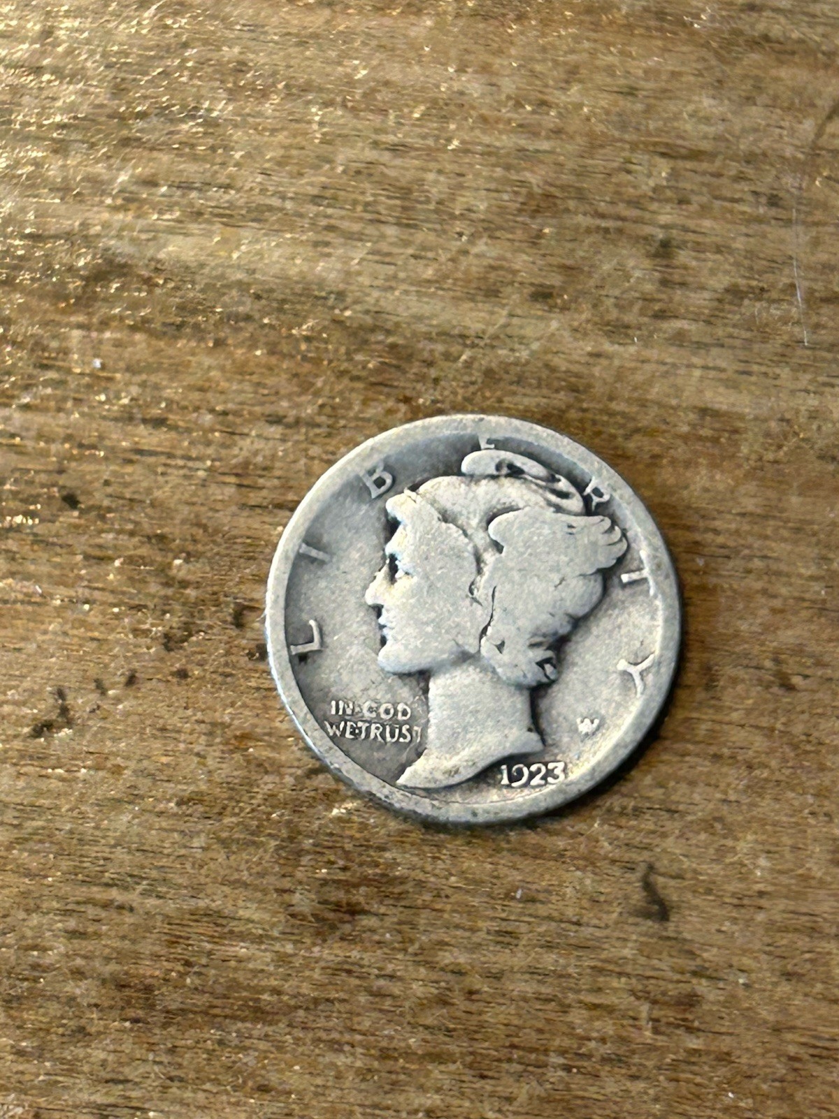 1923 Mercury Dime G