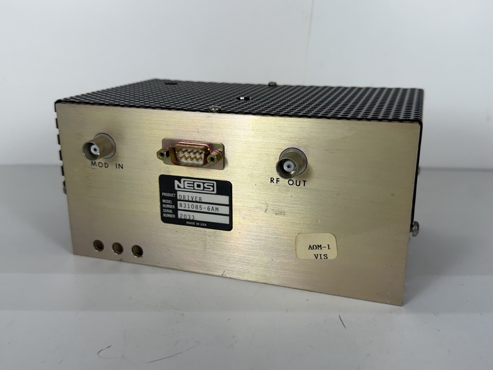 Neos Laser Driver Module N31085-6AM Serial 2033