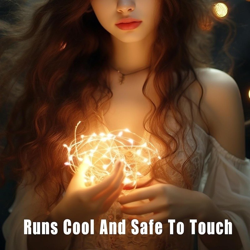 Remote Control Fairy Lights 20 LEDs Battery Powered Waterproof Timer 8 Modes New