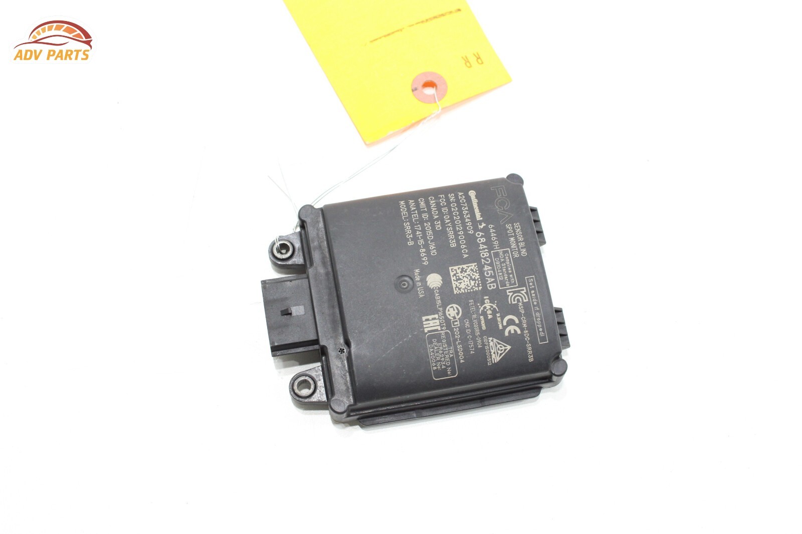 2016-2020 DODGE DURANGO REAR RIGHT SIDE BLIND SPOT RADAR SENSOR MODULE UNIT OEM