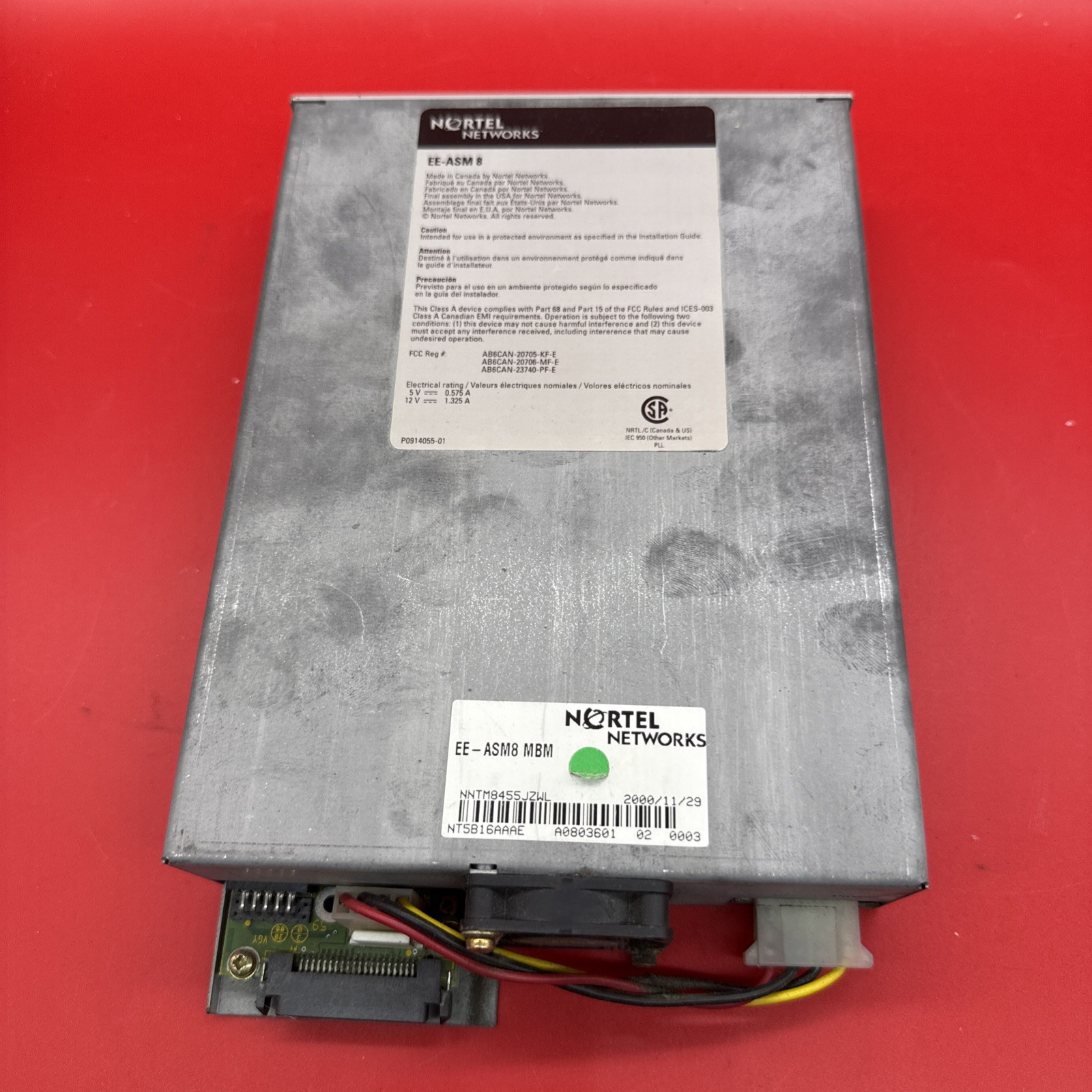 Nortel Networks EE-ASM8 MBM Analog Station Interface NNTM8455JZWL