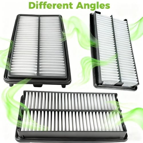 A26280 C38175 Engine and Cabin Air Filter Set Compatible with Mazda 6 2014