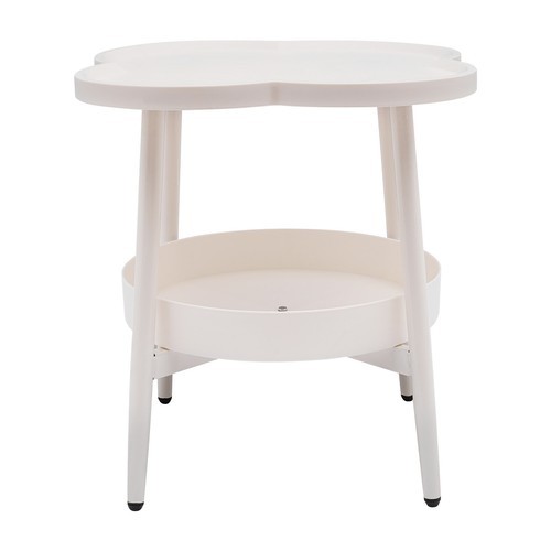Sofa Side Table Snack Table End Table With Storage Basket For Bedroom