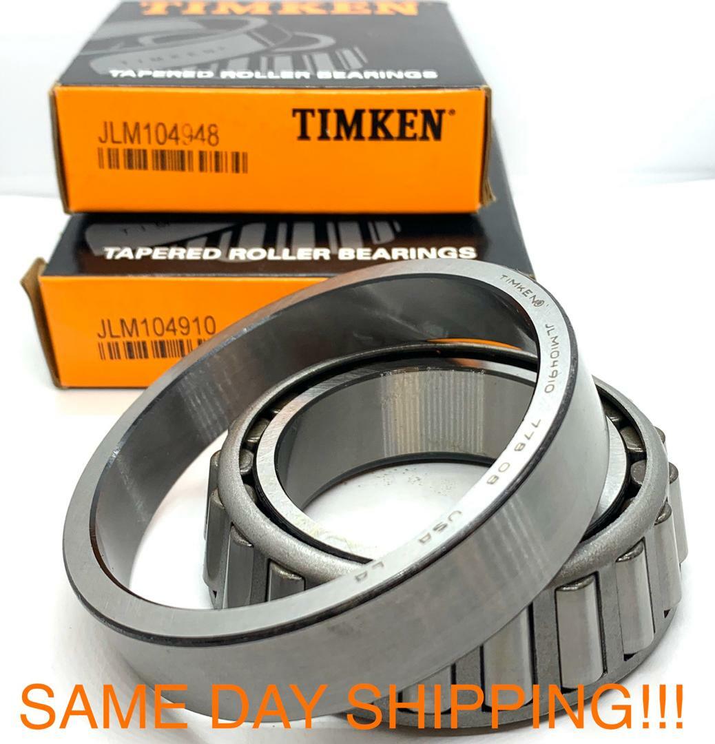 TIMKEN USA JLM104910 / JLM104948 RACE AND CONE TAPER ROLLER BEARING NEW
