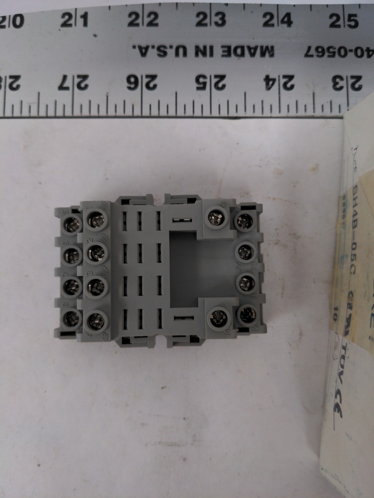 IDEC SOCKET SH4B-05C, BOX OF 4