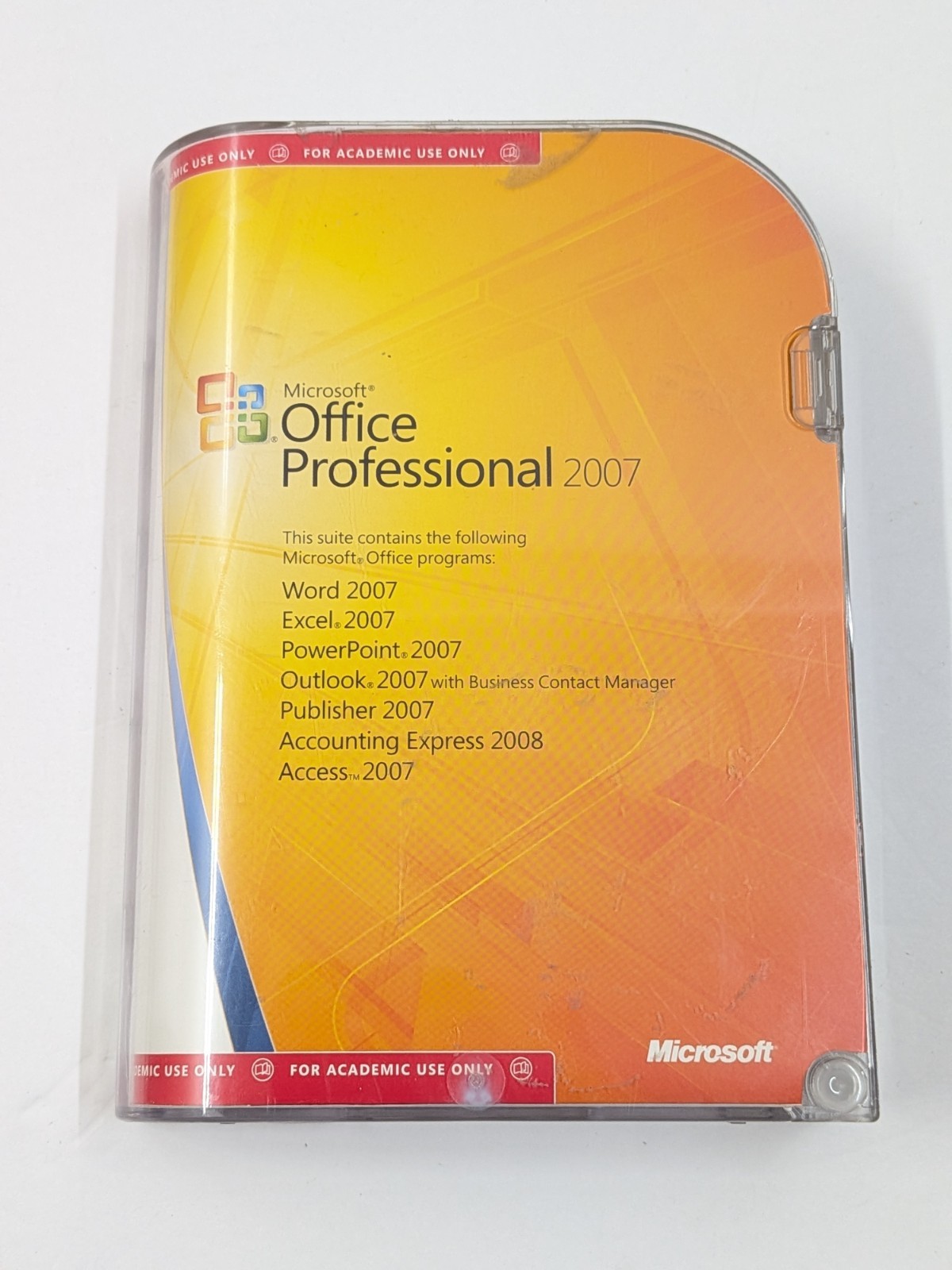 Microsoft Office 2007 Professional Full English Retail Version w/ Product Key
