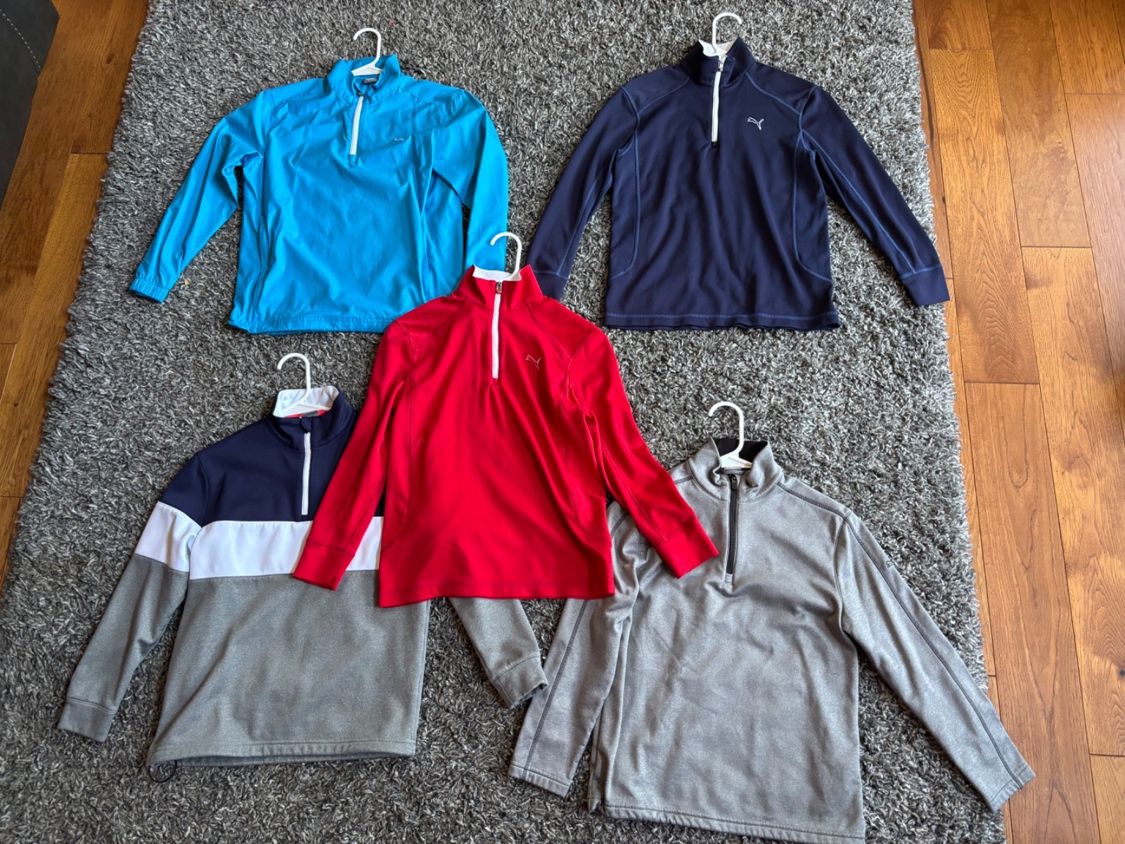 Puma Golf 1/4 Zip Pullover Youth there are 4 different styles