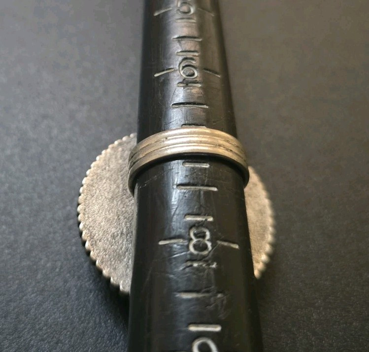 Yochi New York Silver Plate Dome Ring