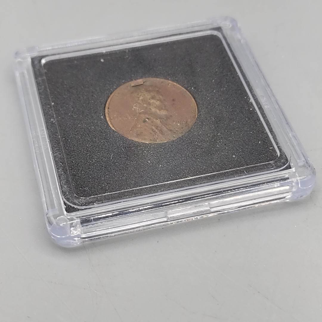 1929 Lincoln Wheat Cent Penny Delamination Error Coin