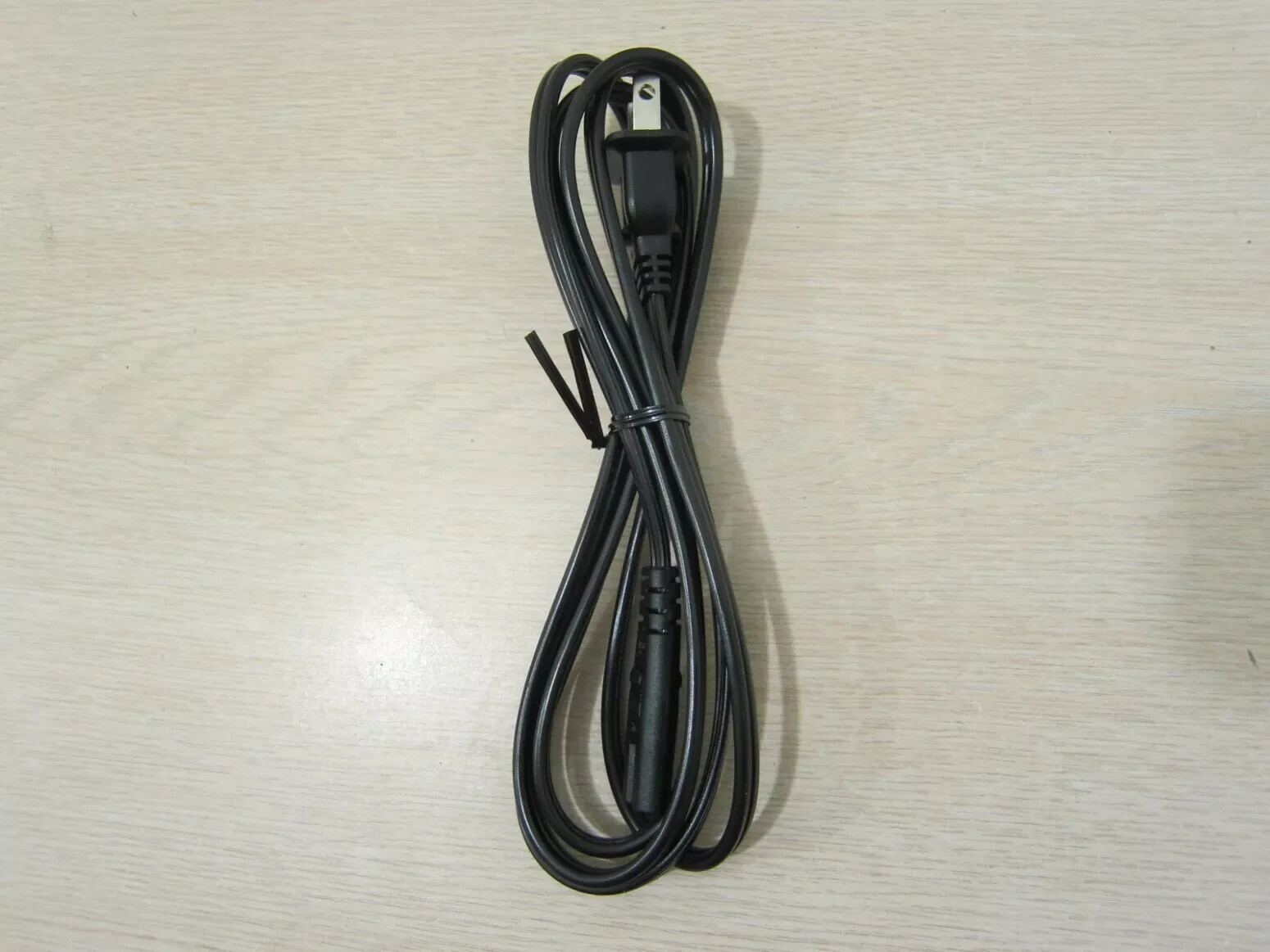 LOT OF 2 VIZIO OEM HDTV AC POWER CORD/PLUGS, CIRCLE/SQUARE, LCD FLAT SCREEN TV