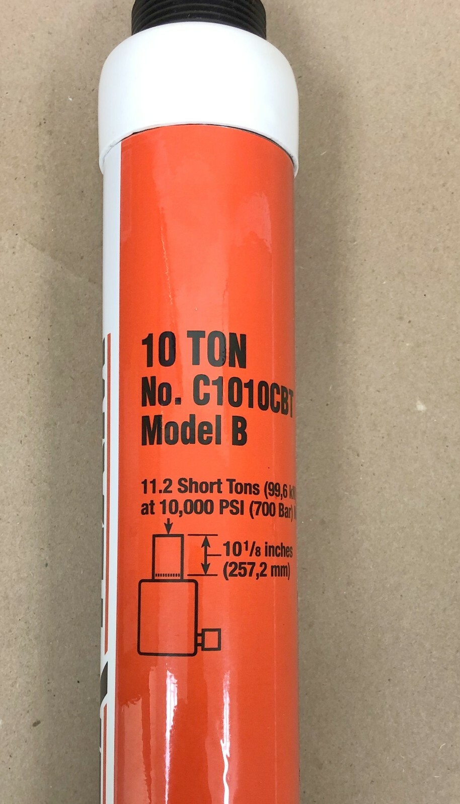 C1010CBT SPX Power Team Cylinder 10 Ton Single Acting 10-1/8" Stroke HI quality