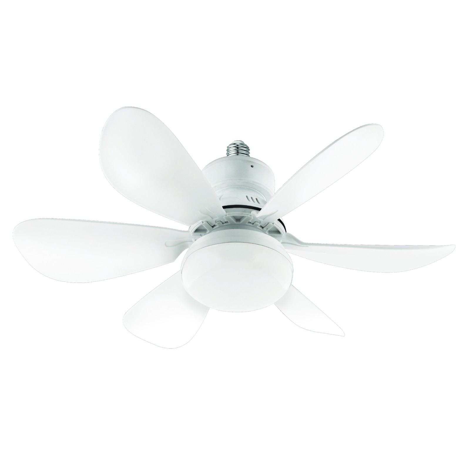 FarPoint Socket Ceiling Fan Light, 1000 Lumens, 3 Fan Speeds, Remote Control,