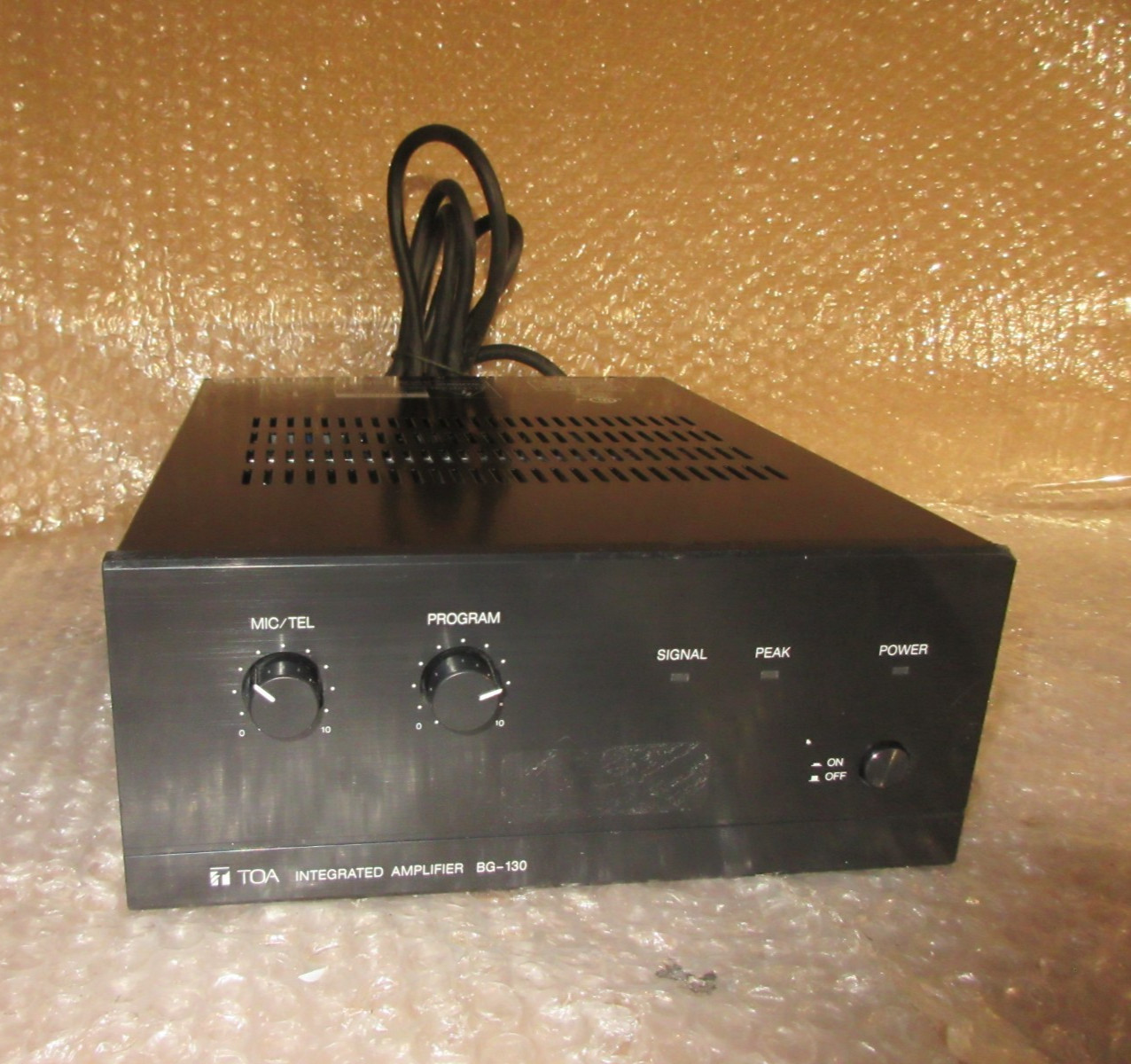 TOA BG-130 Mixer Integrated Amplifier