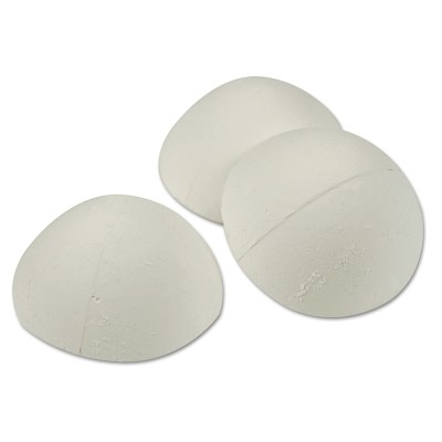 Carpenter Chalks, 2 1/2 in, White  Ticonderoga 77709 72067777096 White