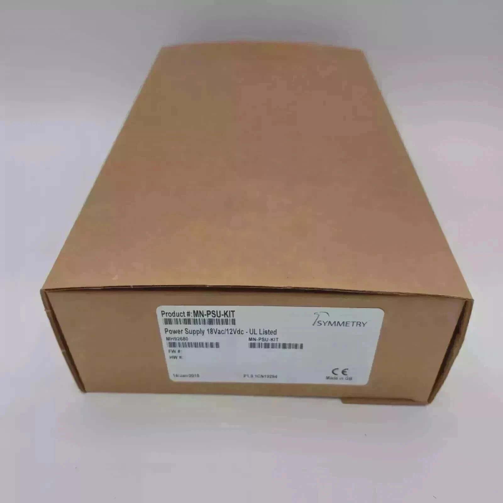 NEW AMAG Symmetry MN-PSU-KIT Power Supply 18Vac/12Vdc - UL Listed