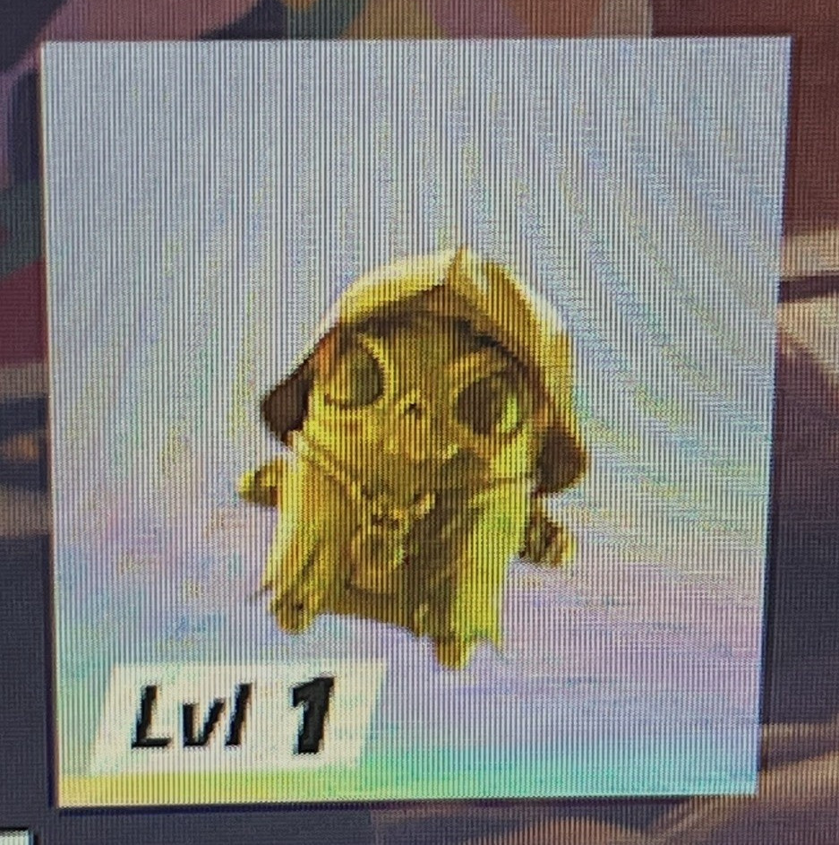 Chibi Fighters Lvl 1 Crypto-Collectible Yellow Hooded Character