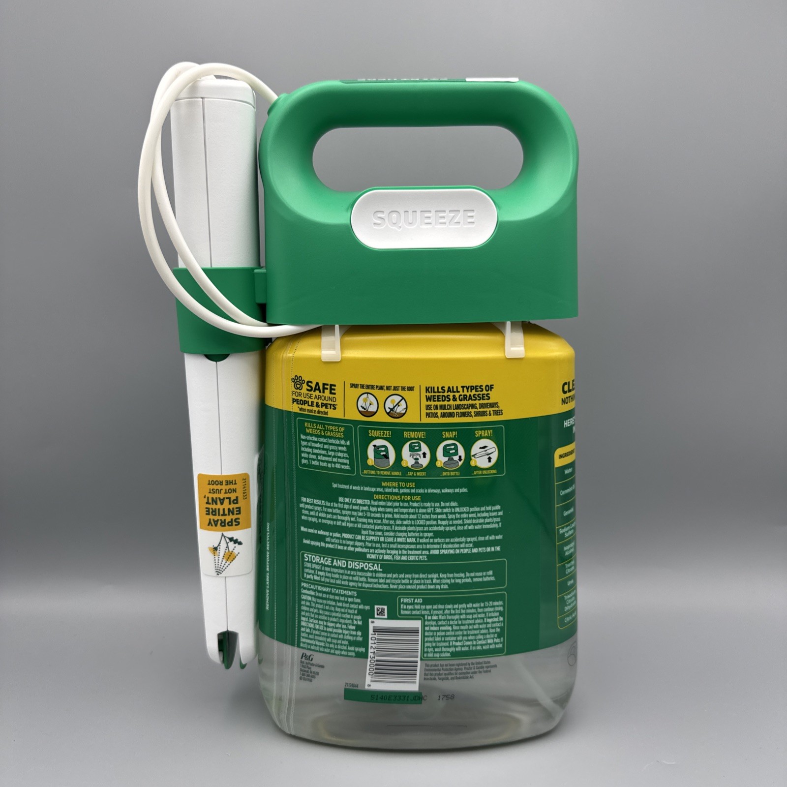 Spruce Weed Killer Spray - Snap & Spray Weed & Grass Killer₂ Powered Starter Kit