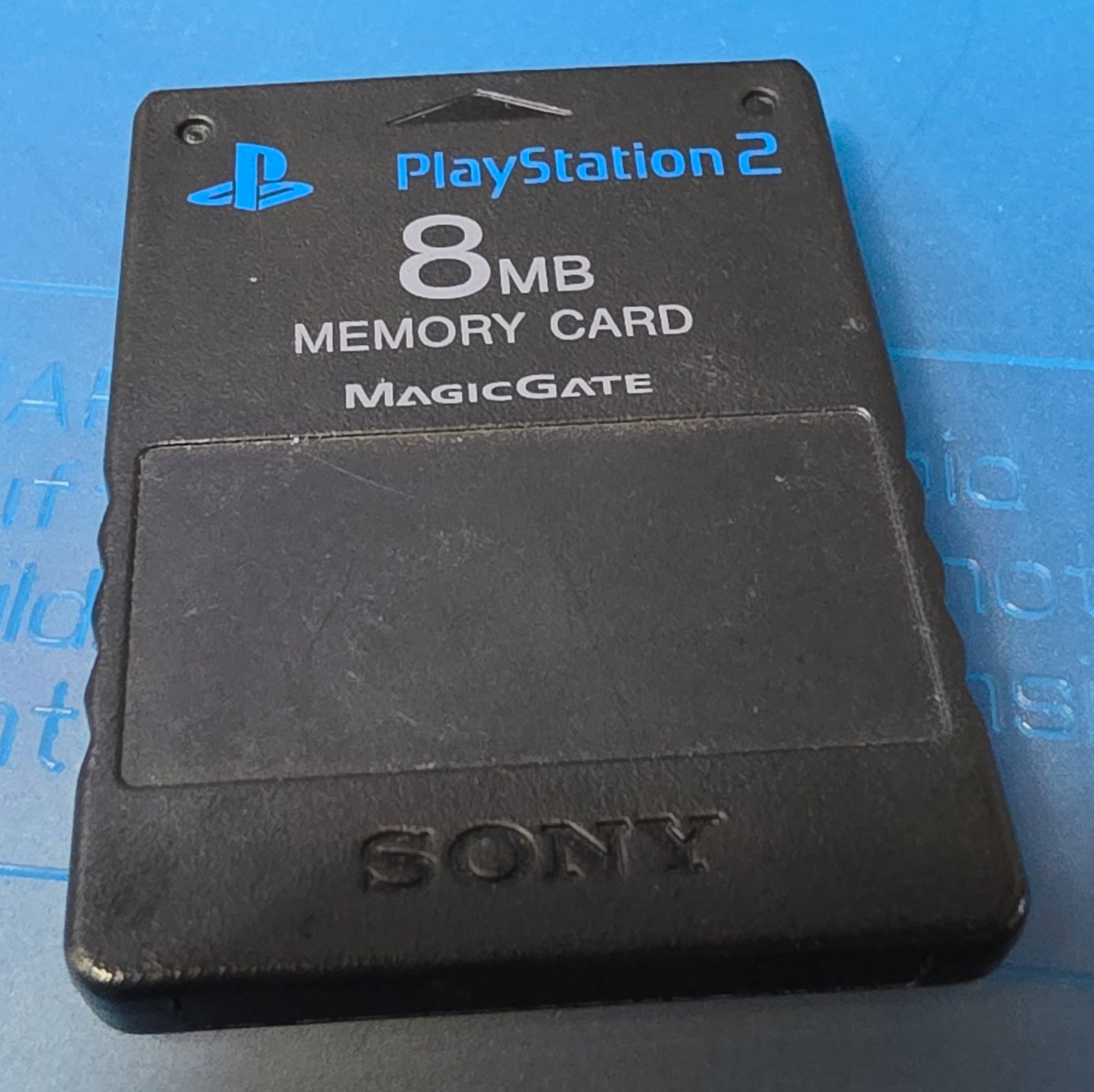 Sony PlayStation 2 PS2 8MB Memory Card MagicGate SCPH-10020 Black