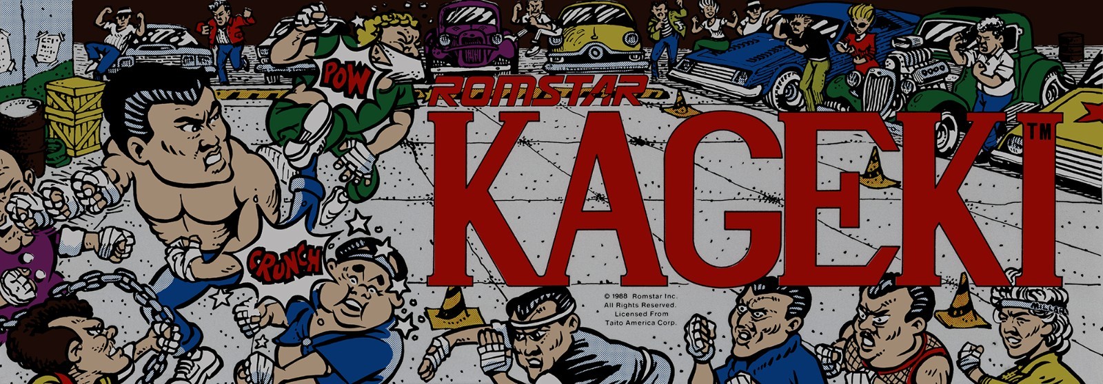 Kageki Marquee For Reproduction Header/Backlit Sign