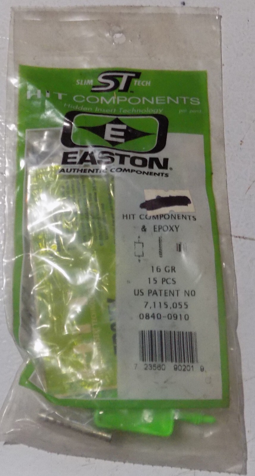 Easton 16 Gr Nock Inserts 0840-0910