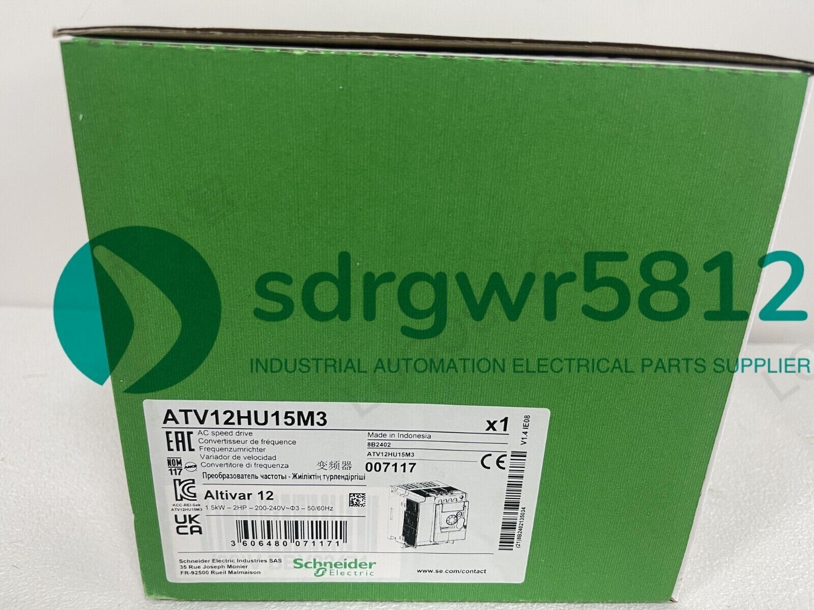 ATV12HU15M3 brand new frequency converter ATV12, fast shipping, free shipping