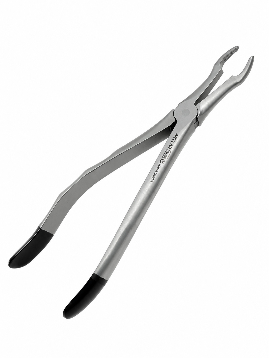 GERMAN PREMIUM TOOTH EXTRACTING FORCEPS #849 ROOT TIP TC BEAK SERRATED DENTAL