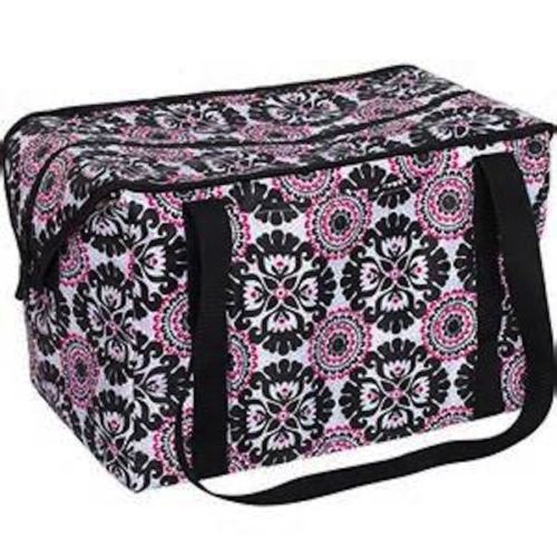 Fresh Market Thermal Tote Picnic Party Bag 31 gift Pink pop medallion
