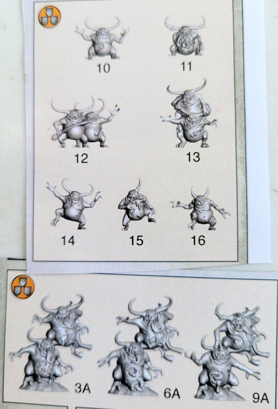 Nurglings bits x15 Warhammer 40K Nurgle Chaos Daemons Age of Sigmar Maggotkin