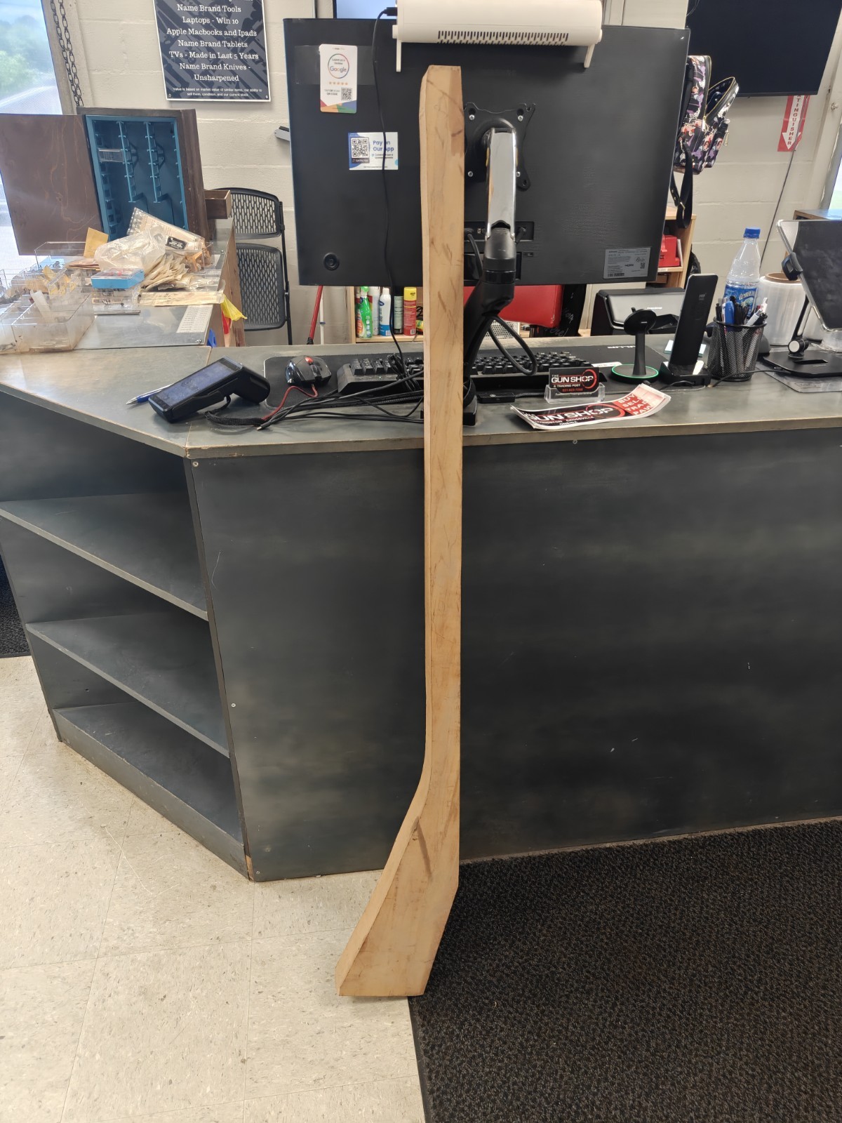 60" Stock Blank Wood Cherry for Kentucky Muzzleloader Long Rifle