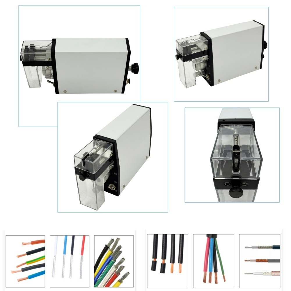 Induction Pneumatic Peeling Machine Wire Stripping Machine Precision Cable Strip