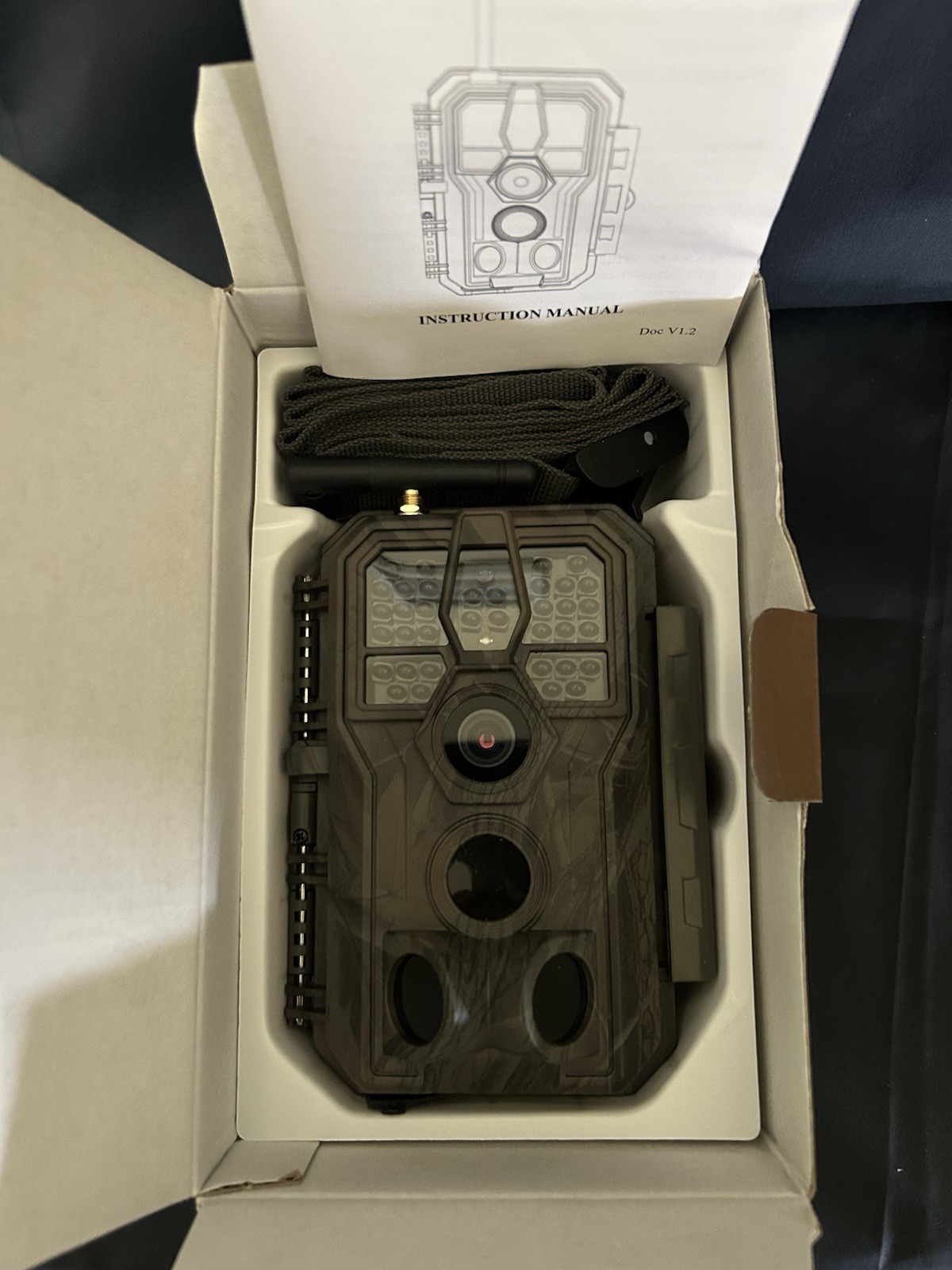 GardePro E8 Wi-Fi Trail Camera & Bluetooth Module Instruction Manual Used