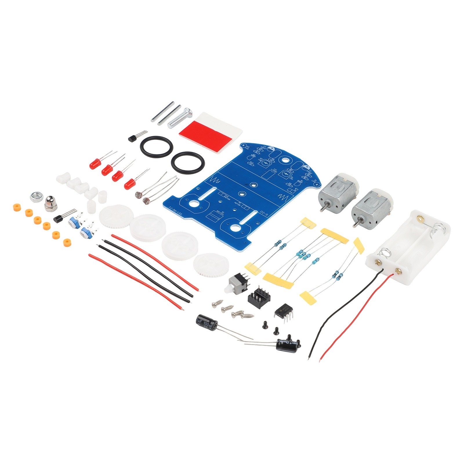 Beginner Friendly Soldering Kit Smart Tracking Car Electronics Project