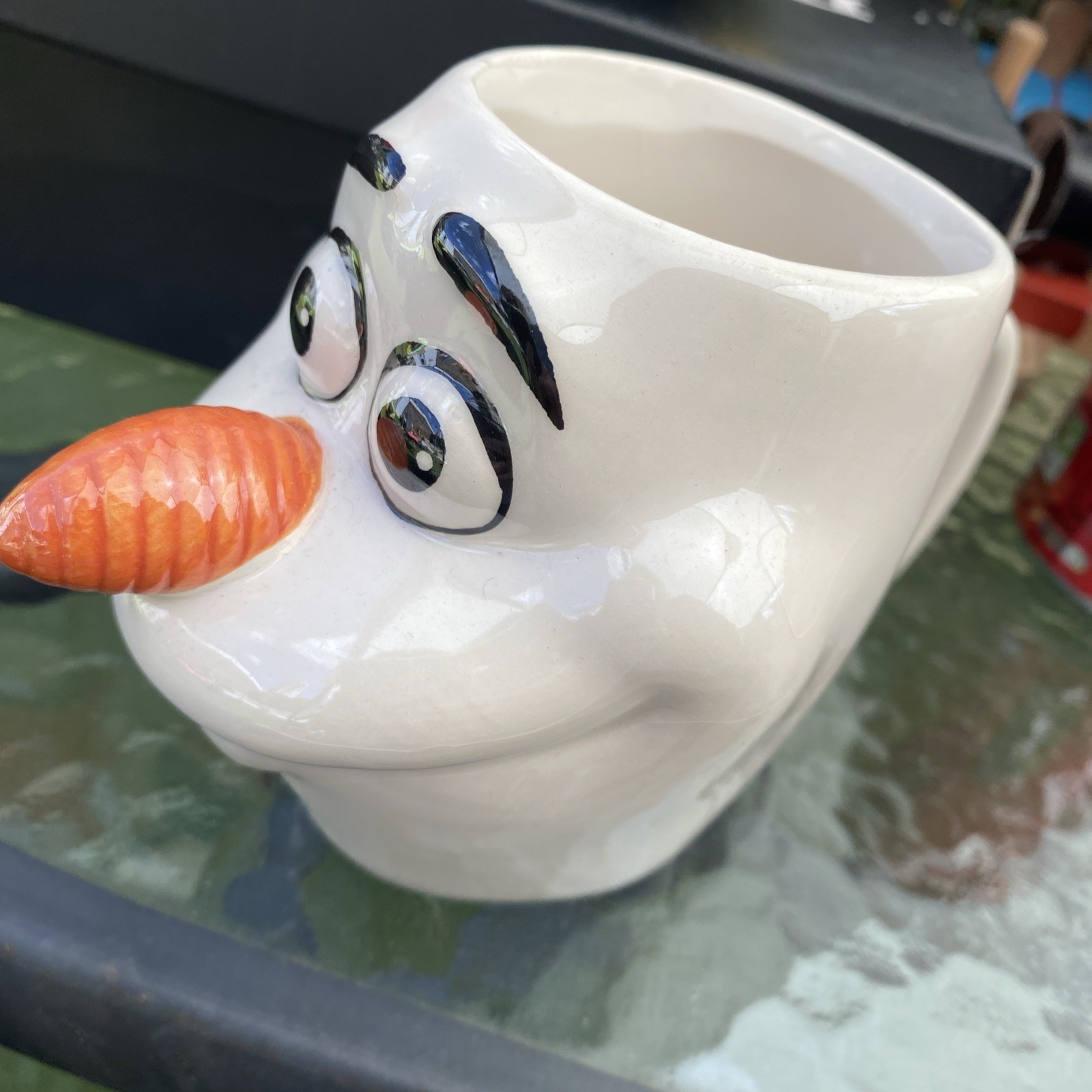 Disney Paladone Olaf Mug From Frozen Used As A Display Only