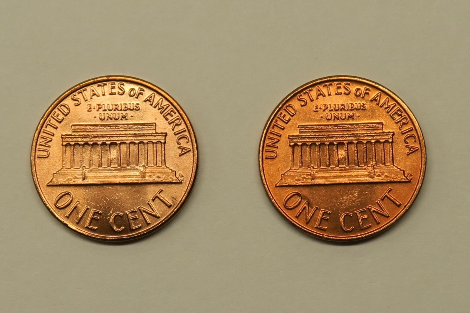 1977 P & D Uncirculated Lincoln Cents, Free Shipping