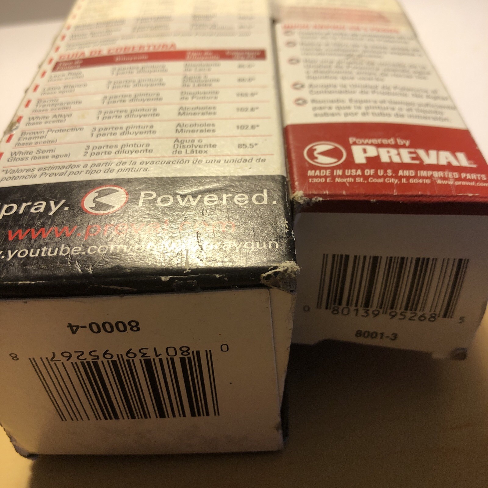 Preval Spray System Kit + 1 Replacement Power Units NEW Open Box Paint Sprayer