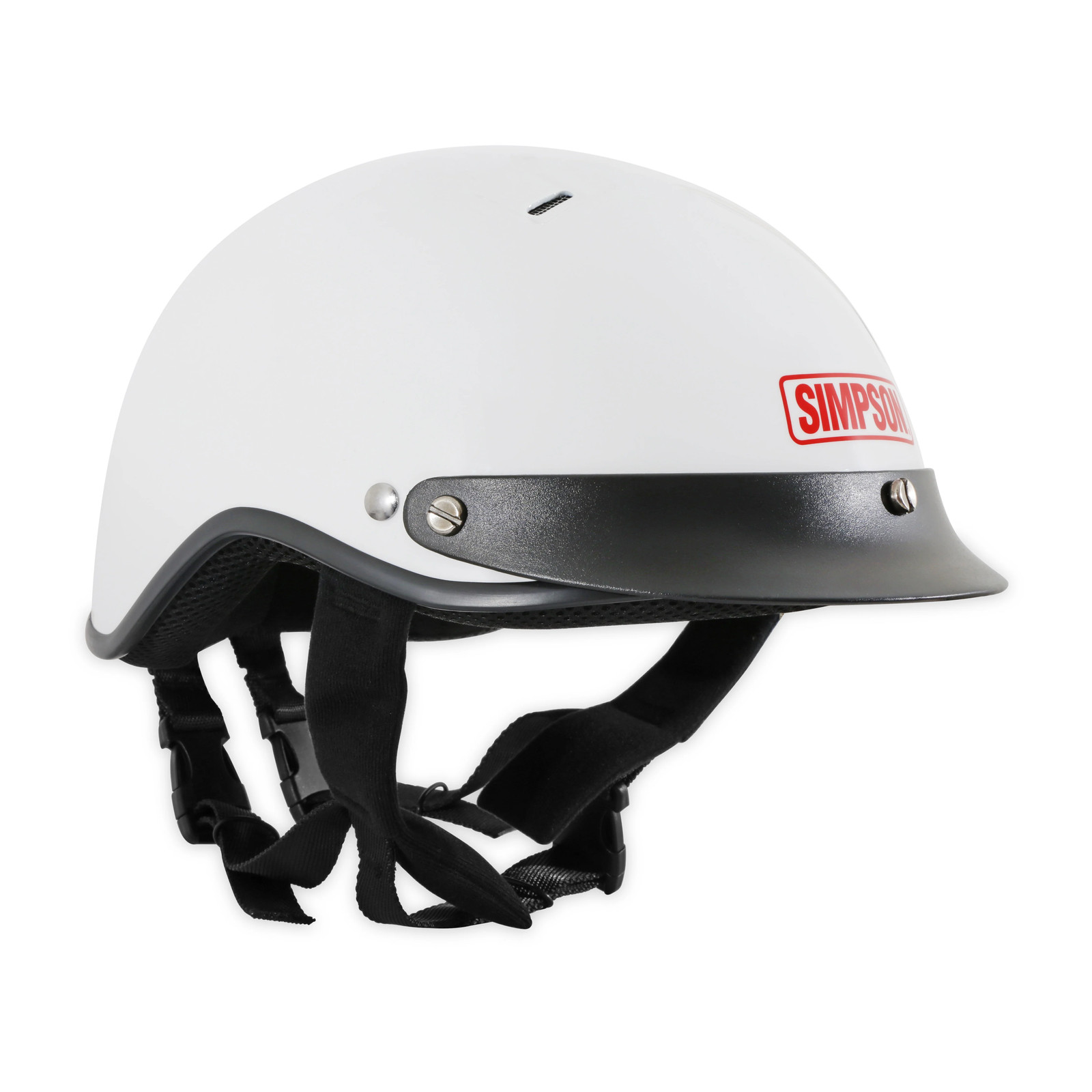 Simpson 9430041 Shorty Helmet - Adult Extra Large - Gloss White - Each