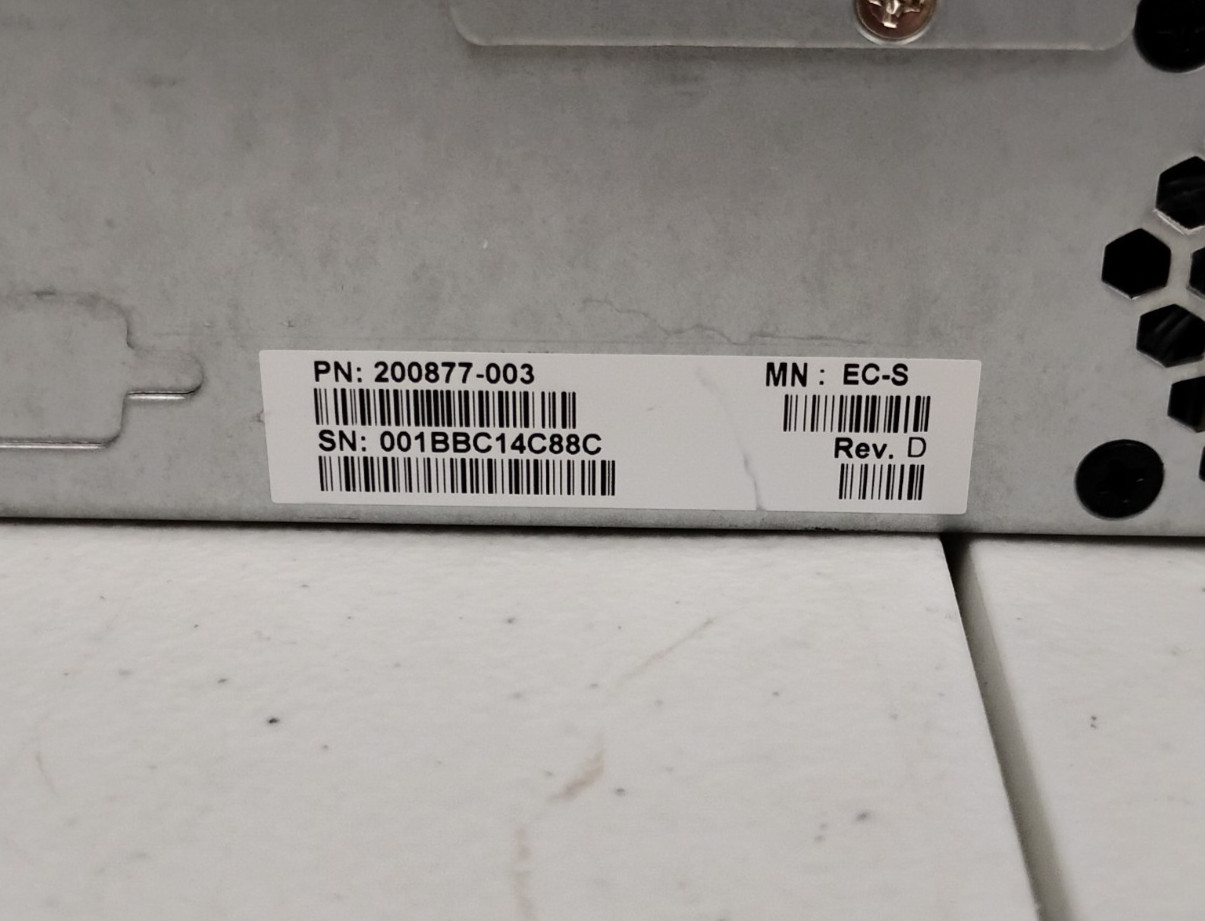Silver Peak Unity EdgeConnect EC-S SDWAN Network Security Appliance FW-7585A-SV1