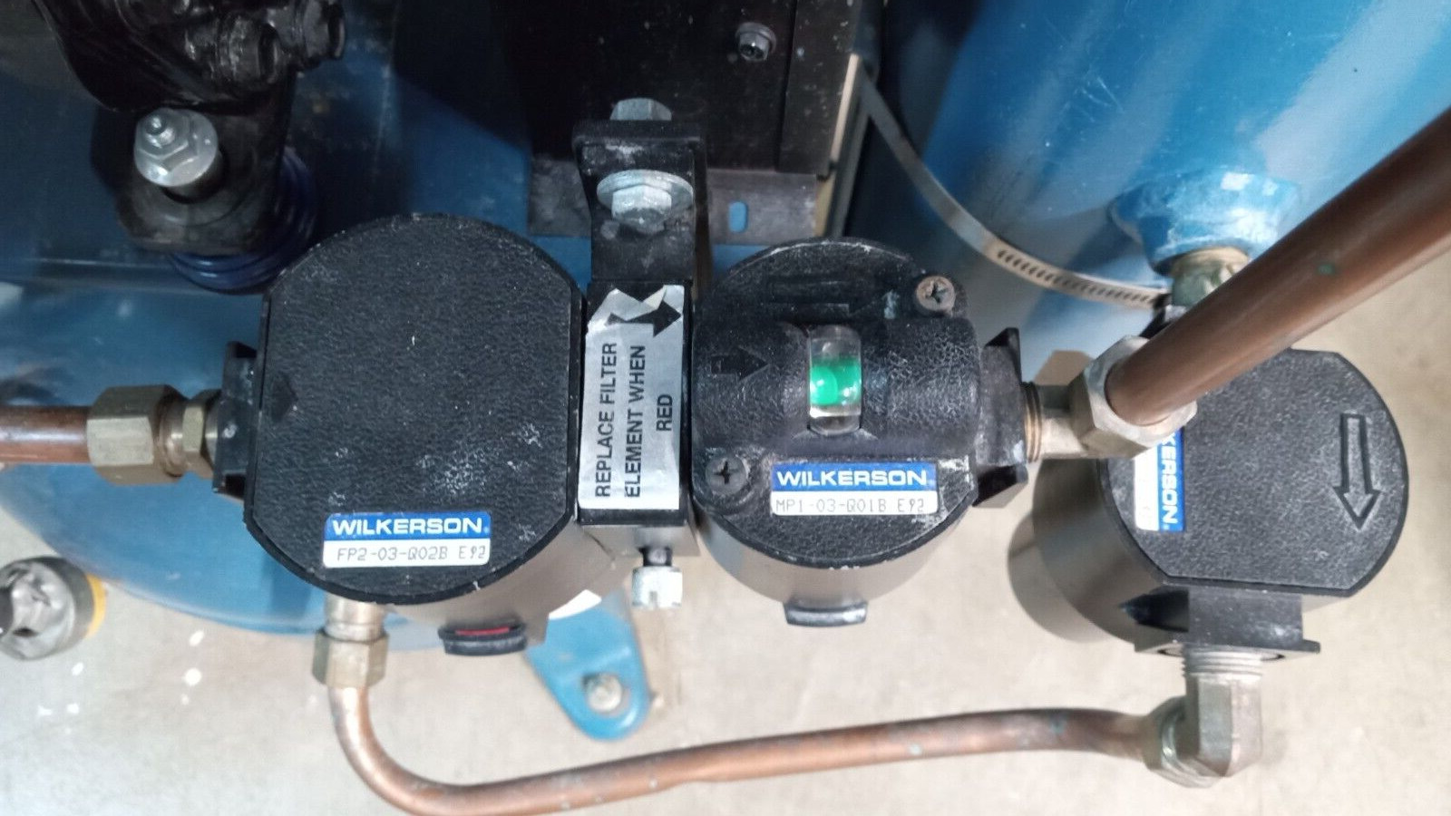 DENTAL AIR COMPRESSOR CA-651 DEN-TAL -USED