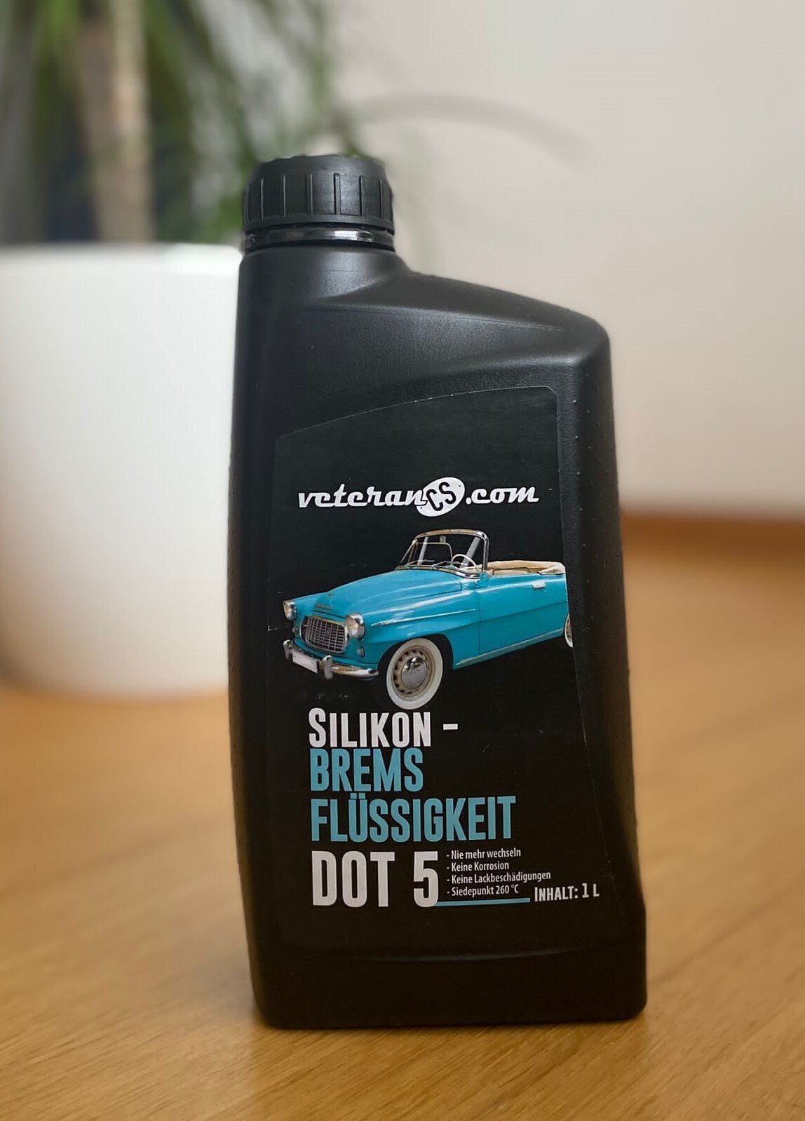 silikonová brzdová kapalina DOT5 pro klasické a závodní vozy, young- & oldtimer