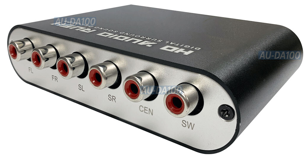 Premium 5.1 2CH Analog Surround Sound Stereo Processor Decoder