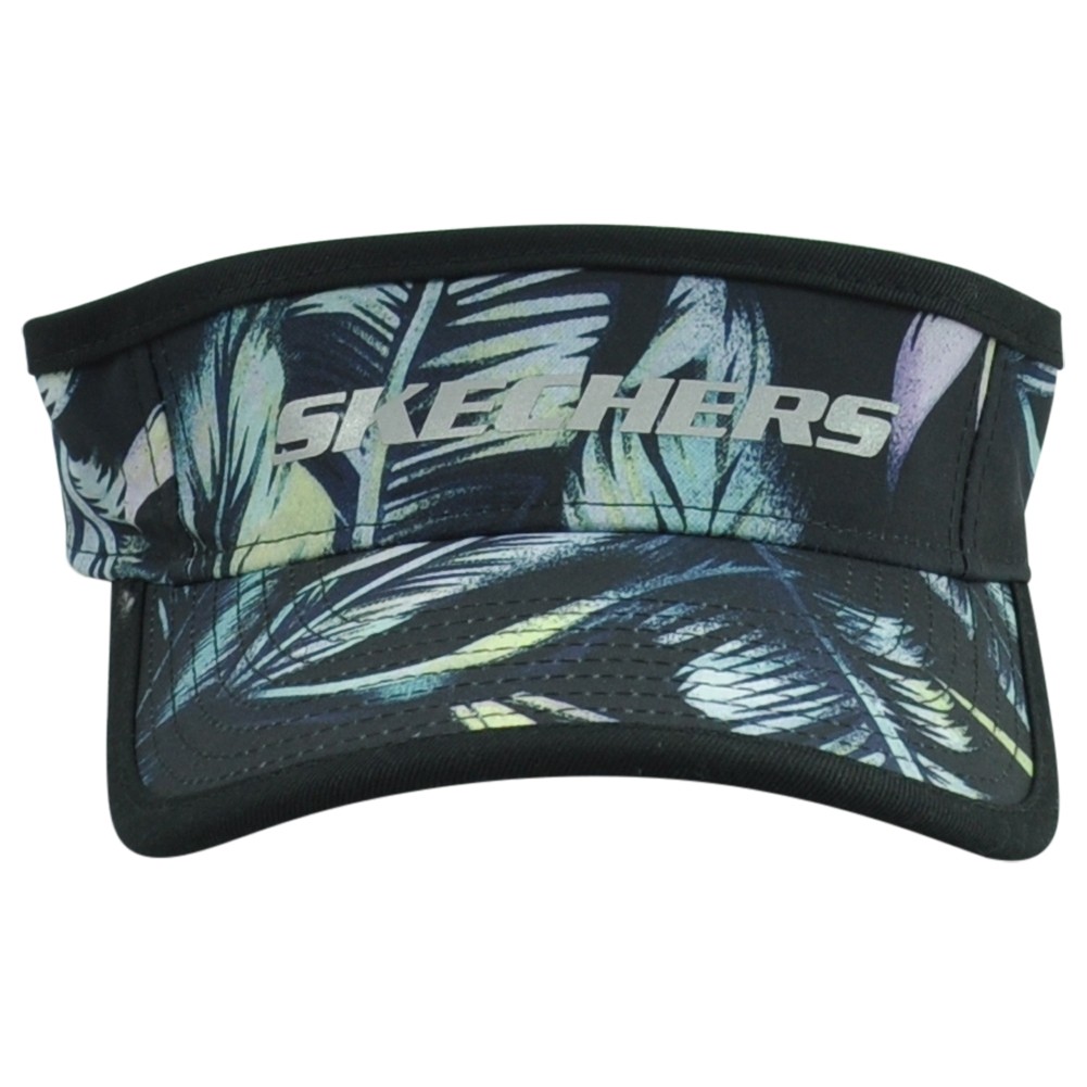 Sketchers Leaves Golf Plain Curved Bill Adults Adjustable Visor Hat Sun Cap