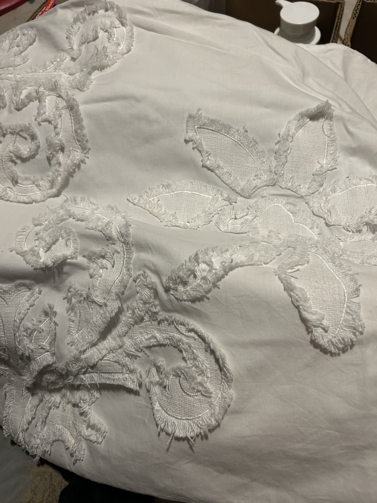 (2) Southern Living at Dillards~King Shams~ Shabby chic cotton 20 x 36~Lovely