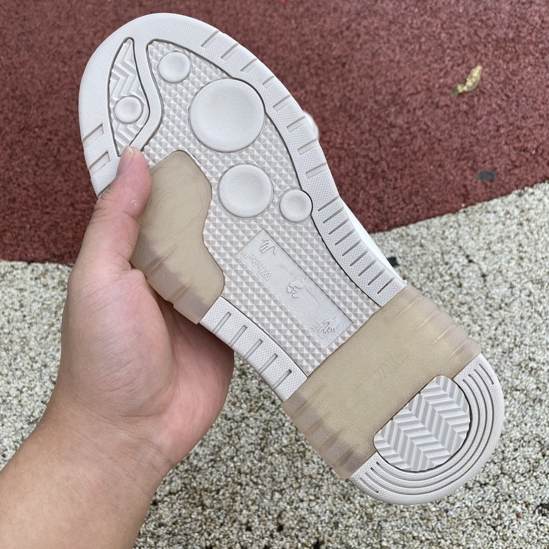 OFF-WHITE Out of Office Low "White Light Grey"