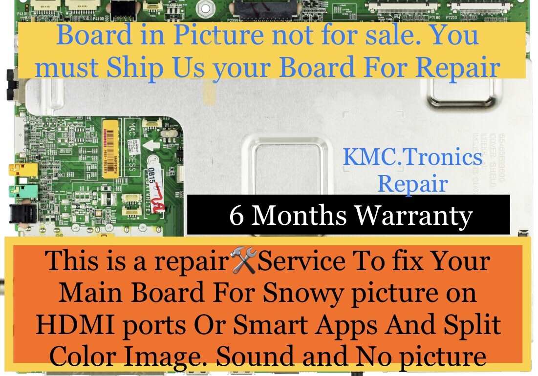 Repair 🛠 Service For LG Main EBT64006602, 65EF9500-UA, EBT64006605