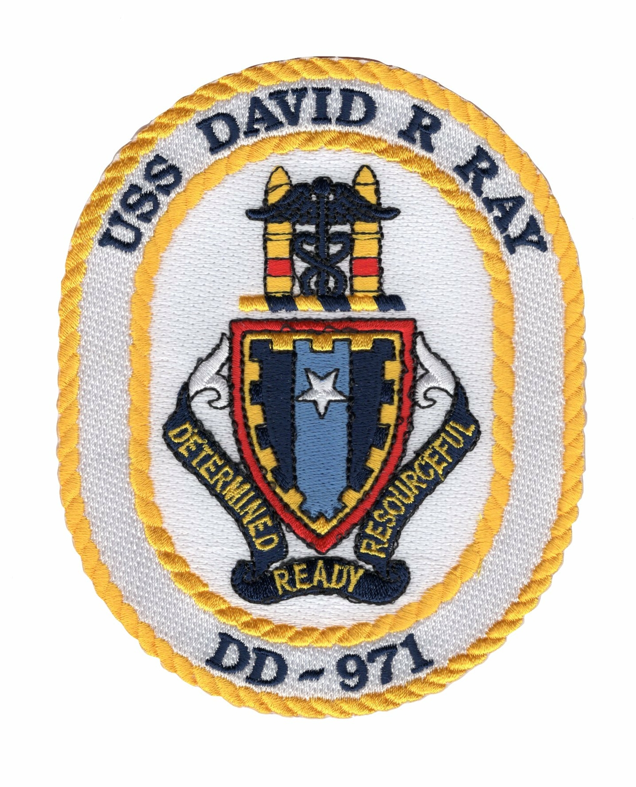 DD-971 USS David R. Ray Patch